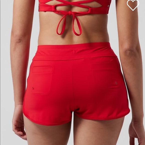 ❤️ Athleta Surge Short // Matador Red #384029 - Picture 2 of 7